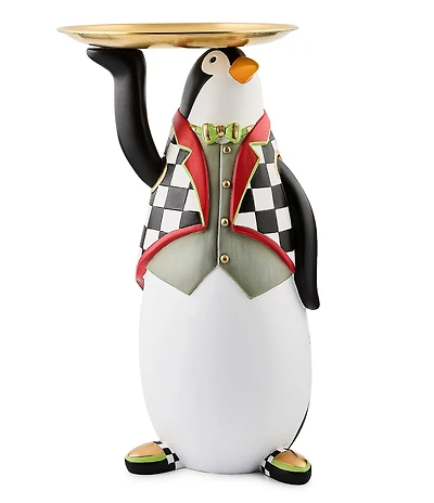 MacKenzie-Childs x Patience Brewster Holiday Collection Thaddeus Penguin Butler
