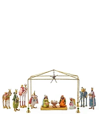 MacKenzie-Childs x Patience Brewster Holiday Collection World Edition Mini Nativity Set