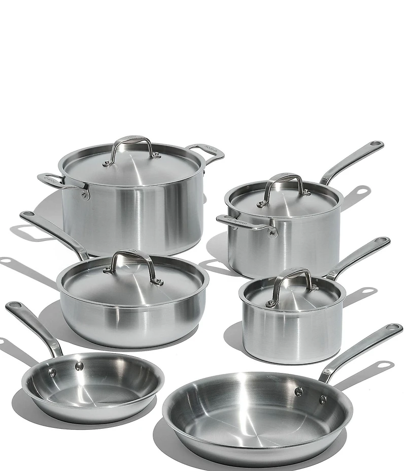 Made In 10 Piece Stainless Cookware Set