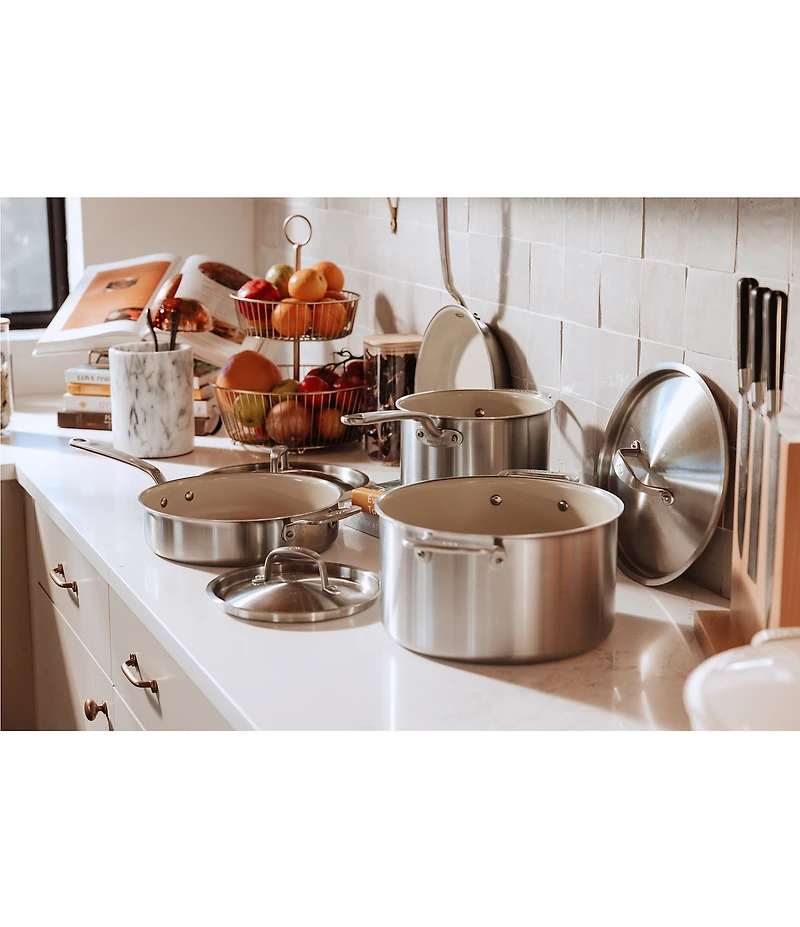 Made In CeramiClad™ Non Stick 7-Piece Cookware Set