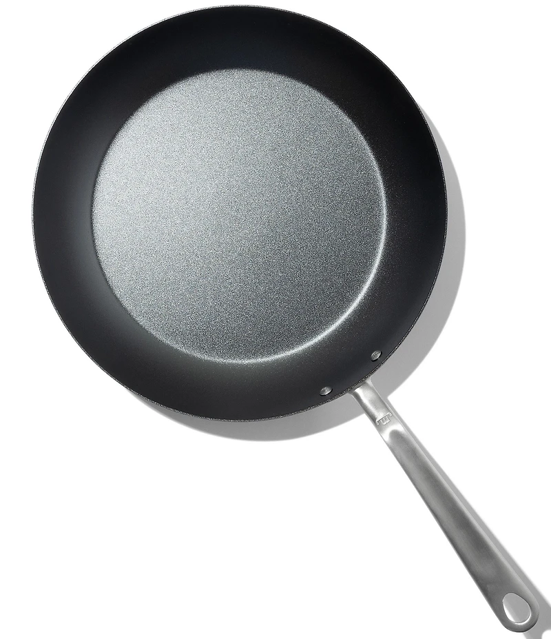 Made In Seasoned Carbon Steel Frying Pan, 12#double;