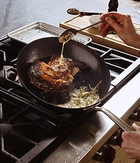 Made In Seasoned Carbon Steel Frying Pan, 12#double;