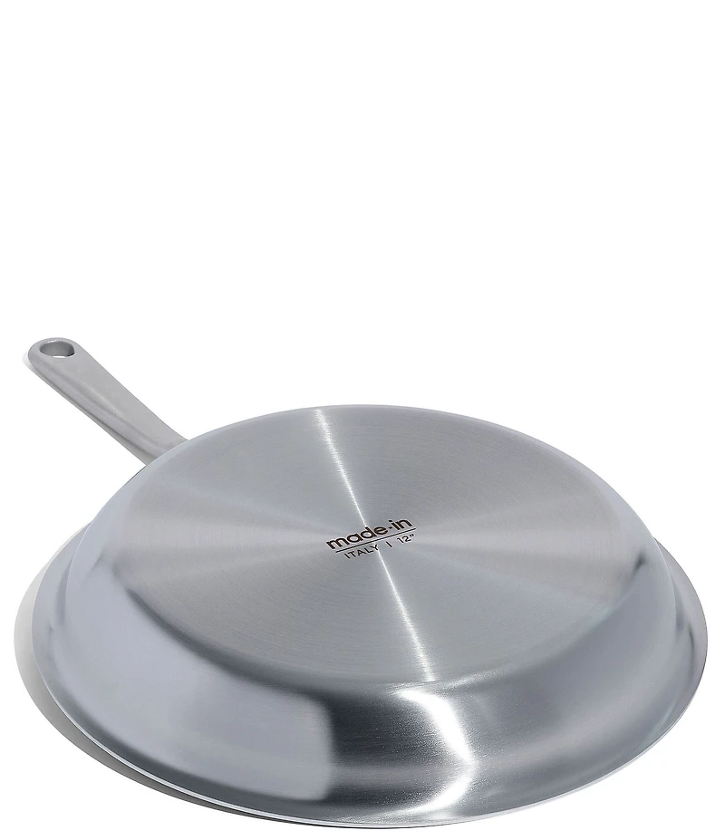 Made In Stainless Clad Frying Pan, 12#double;