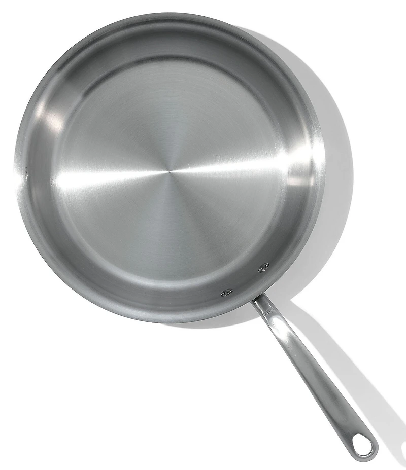 Made In Stainless Clad Frying Pan, 12#double;