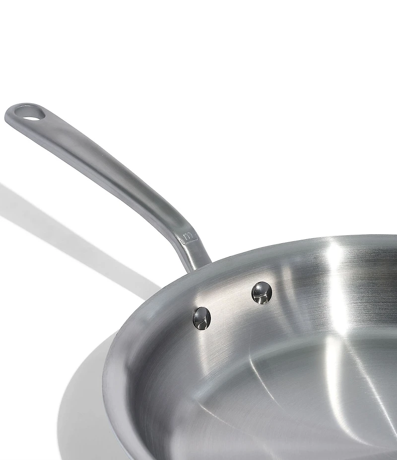 Made In Stainless Clad Frying Pan, 12#double;