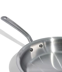 Made In Stainless Clad Frying Pan, 12#double;