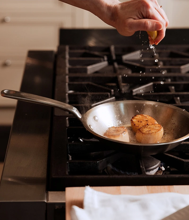 Made In Stainless Clad Frying Pans, Set of 2