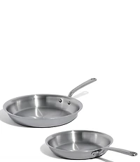 Made In Stainless Clad Frying Pans, Set of 2