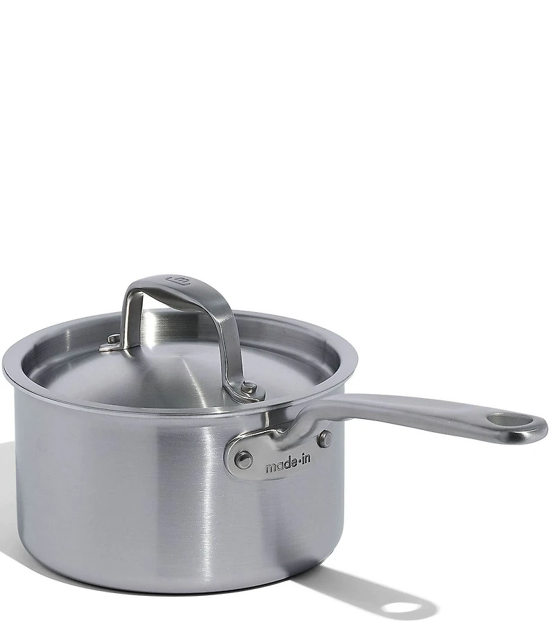 Made In Stainless Clad Saucepan, 2 Qt.