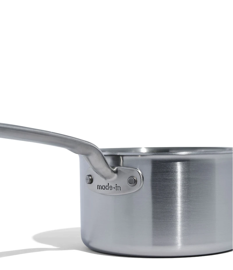 Made In Stainless Clad Saucepan, 2 Qt.