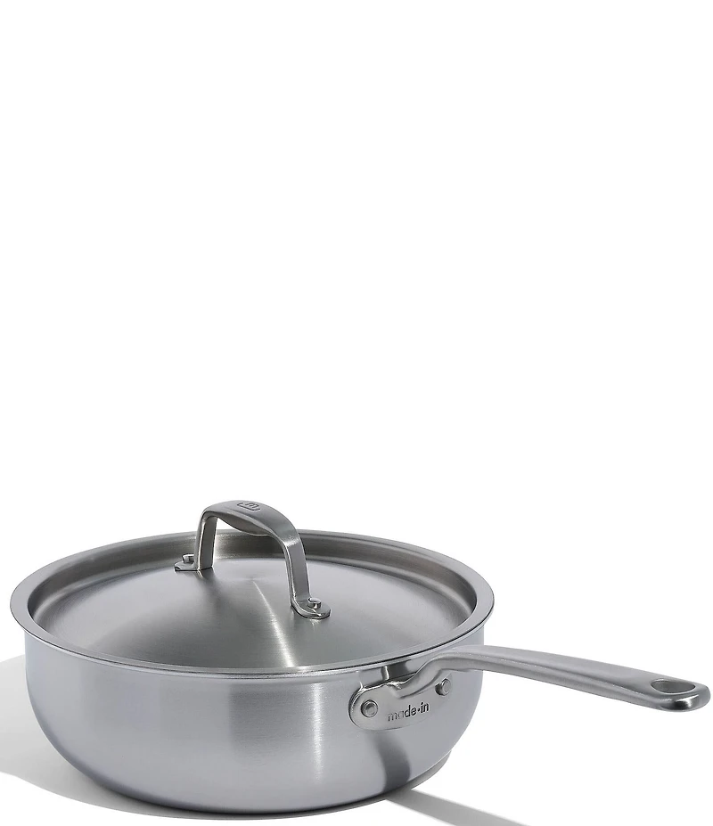 Made In Stainless Clad Saucepan, 3.5 Qt.
