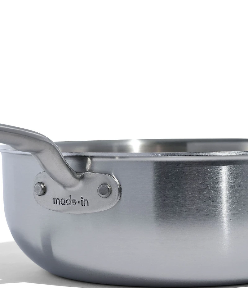 Made In Stainless Clad Saucepan, 3.5 Qt.