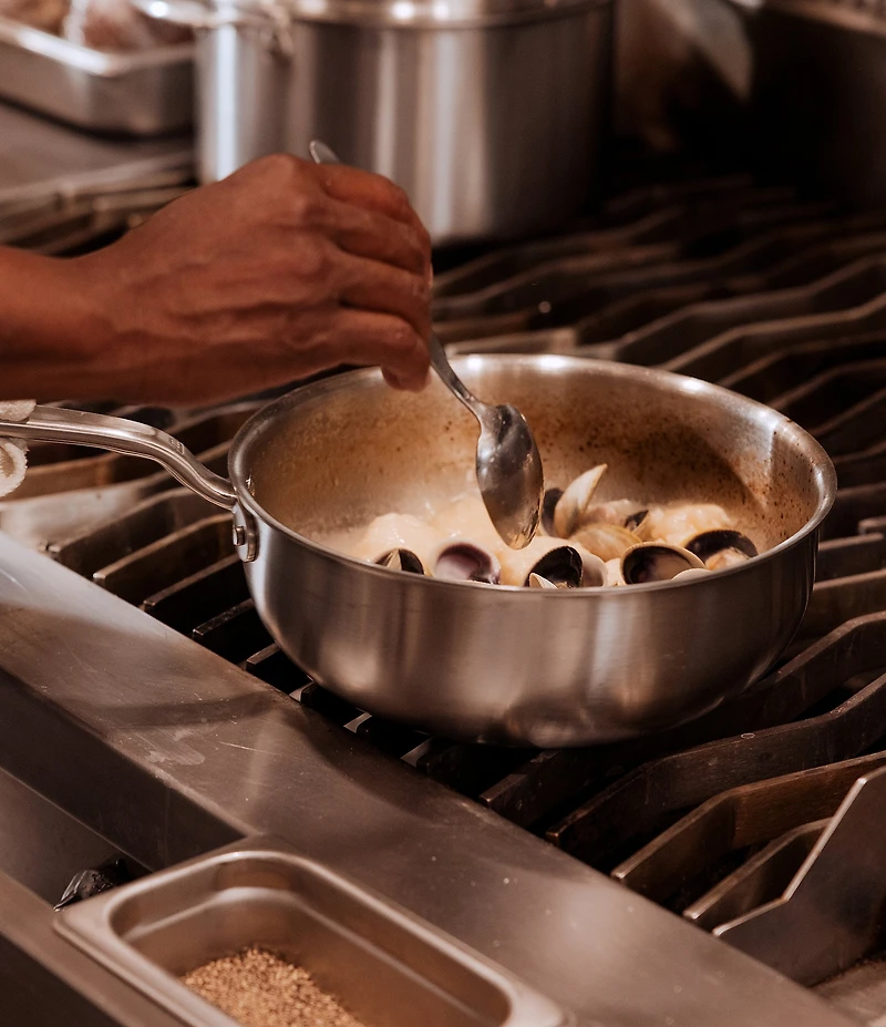 Made In Stainless Clad Saucepan, 3.5 Qt.