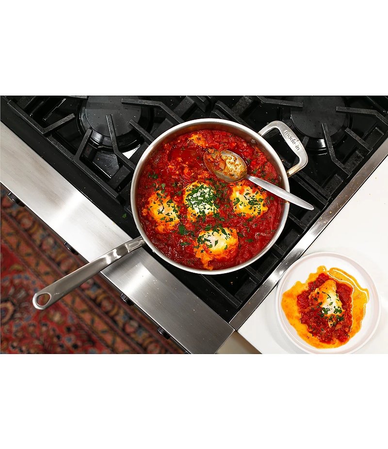 Made In Stainless Clad Saute Pan