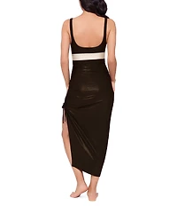 Magicsuit Block Party Adjustable Drawstring Versatile Design Skirt Swim Cover-Up
