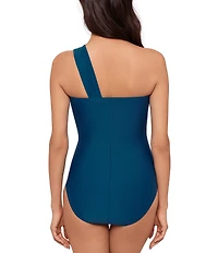 Magicsuit Solid Goddess Convertible Shaping One Shoulder One Piece Swimsuit