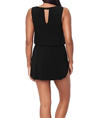 Magicsuit Solid Yara High Neck Adjustable Tie Waist One Piece Swimsuit