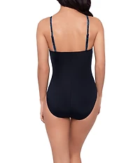 Magicsuit Swoon Lisa Hidden Underwire Hig Neck One Piece Swimsuit