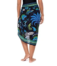 Magicsuit Taj Mahal Embroidered Hem Pareo Swim Cover-Up