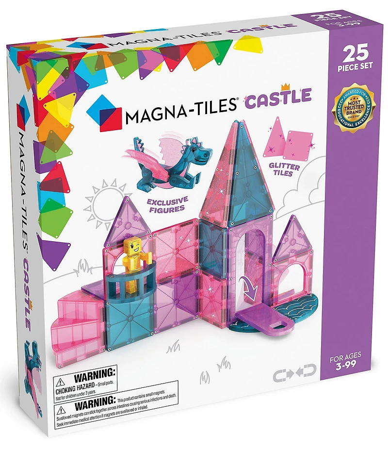 Magna-Tiles Castle 25-Piece Set