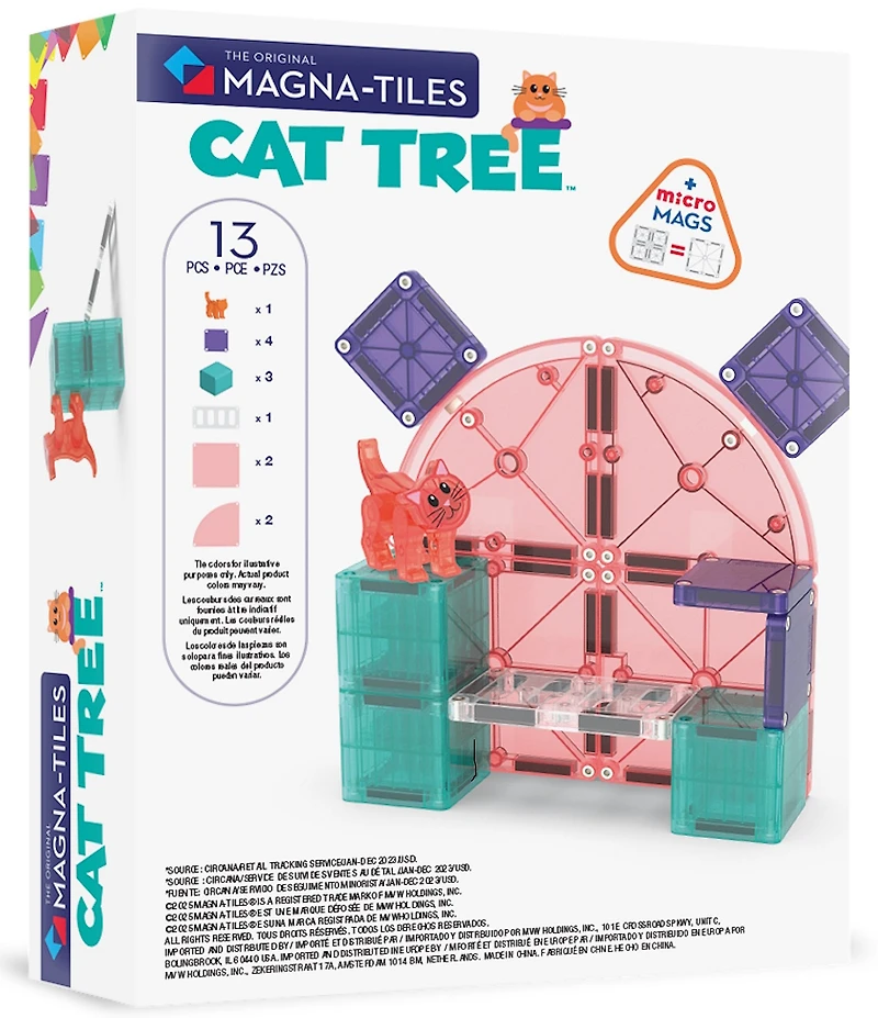Magna-Tiles® Cat Tree™ 13-Piece Set