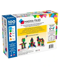 Magna-Tiles® STEM Approved Clear Colors 100-Piece Set