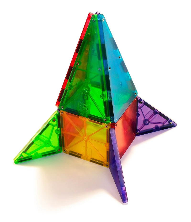 Magna-Tiles® STEM Approved Clear Colors 32-Piece Set