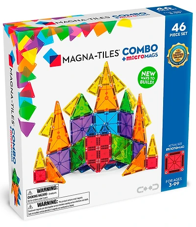 Magna-Tiles® Combo 46-Piece Set