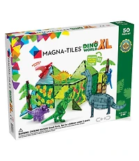 Magna-Tiles® Dino World XL 50-Piece Set