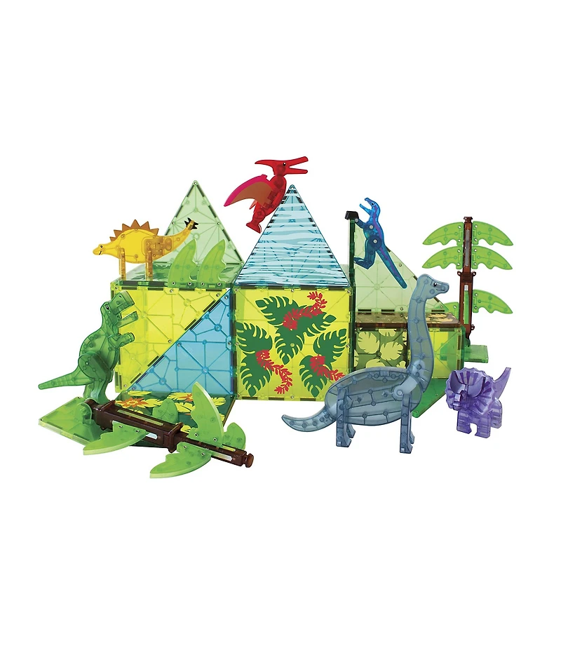 Magna-Tiles® Dino World XL 50-Piece Set