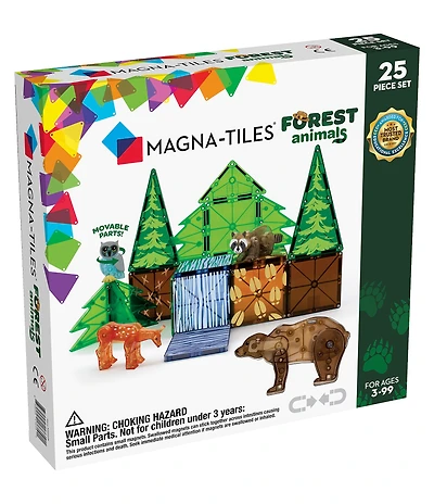 Magna-Tiles® STEAM Forest Animals 25-Piece Set