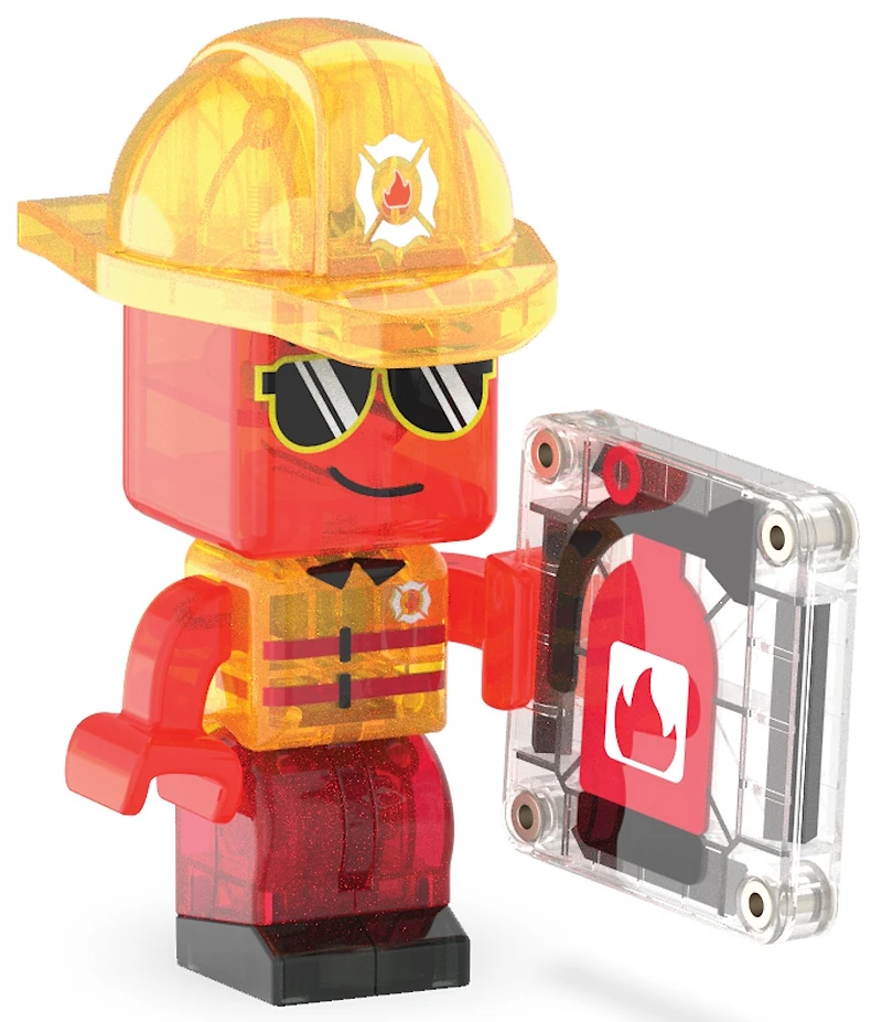 Magna-Tiles® Fire Rescue™ 27-Piece Set