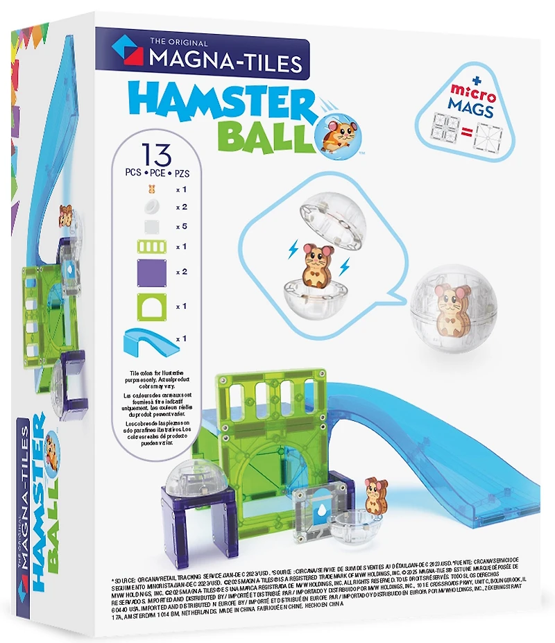 MAGNA-TILES® Hamster Ball™ 13-Piece Set