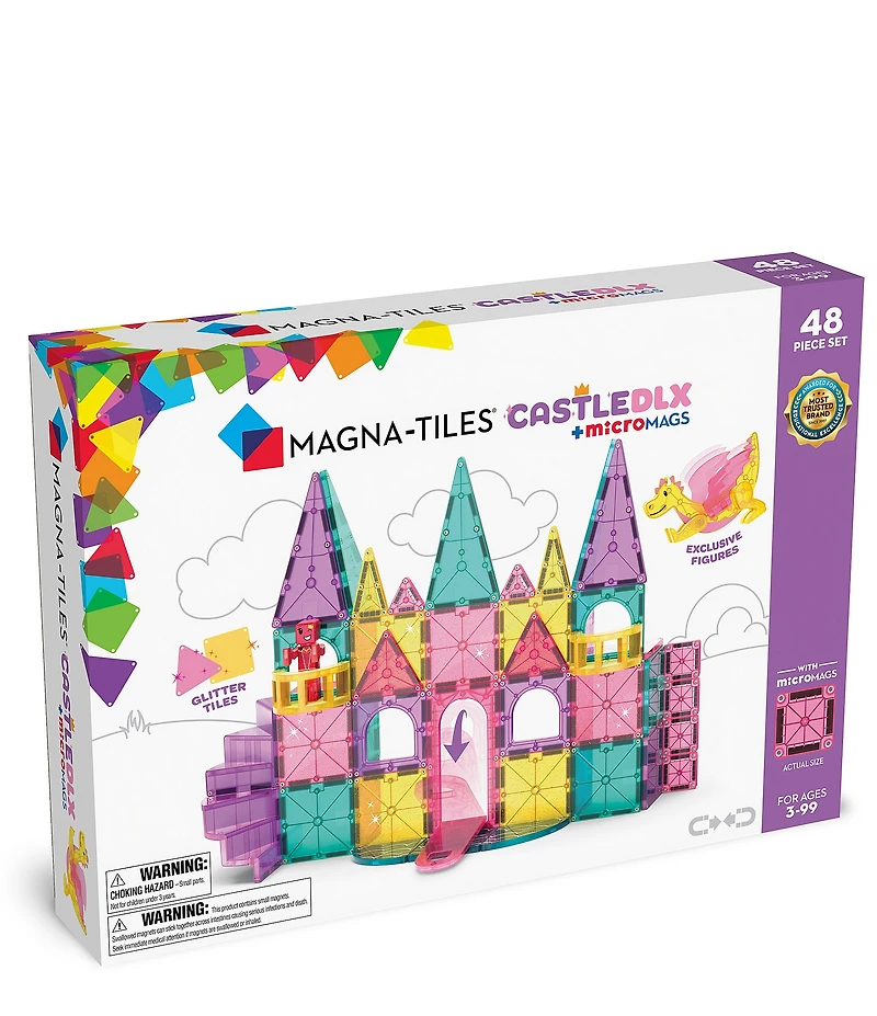Magna-Tiles Magna Castle DLX 48-Piece Set