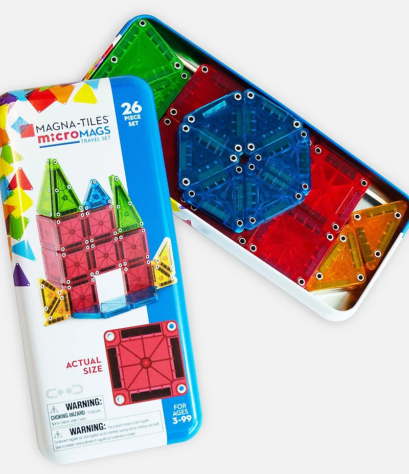 MAGNA-TILES® microMAGS Travel™ 26-Piece Set