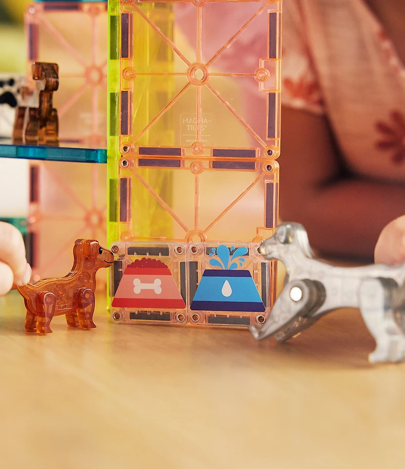MAGNA-TILES® Puppy Park™ 27-Piece Set