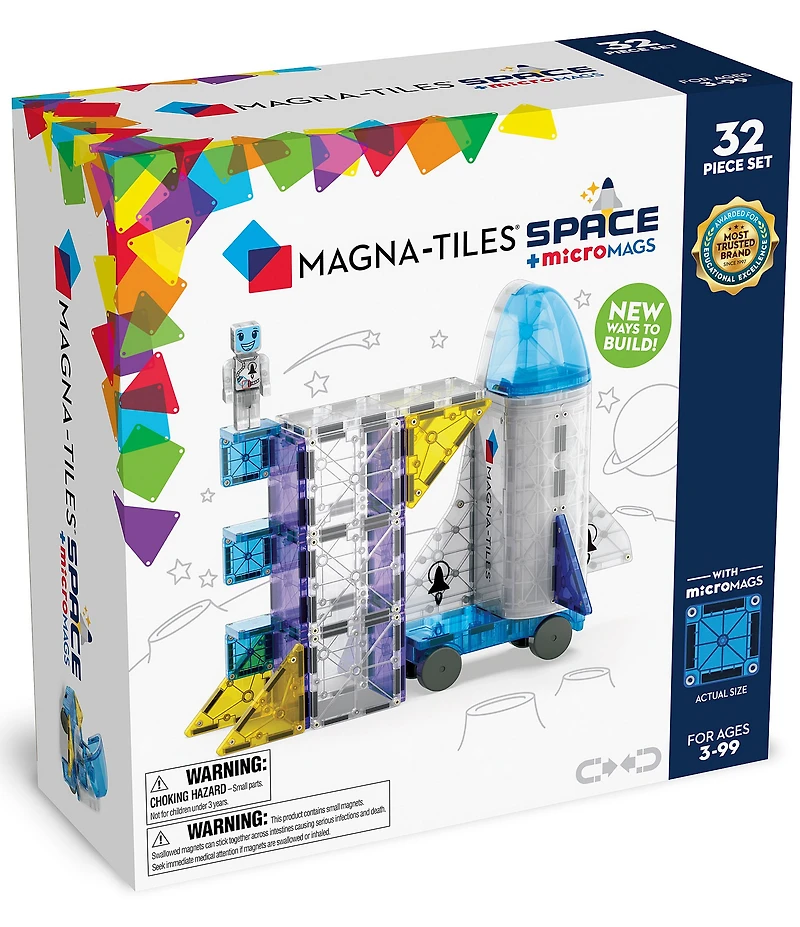 Magna-Tiles STEAM Space 32-Piece Set