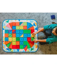 Magna-Tiles® Storage Bin To Interactive Play-Mat