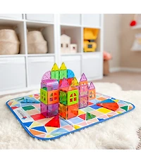 Magna-Tiles® Storage Bin To Interactive Play-Mat