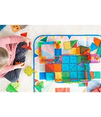 Magna-Tiles® Storage Bin To Interactive Play-Mat