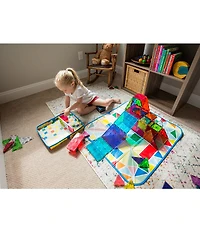 Magna-Tiles® Storage Bin To Interactive Play-Mat
