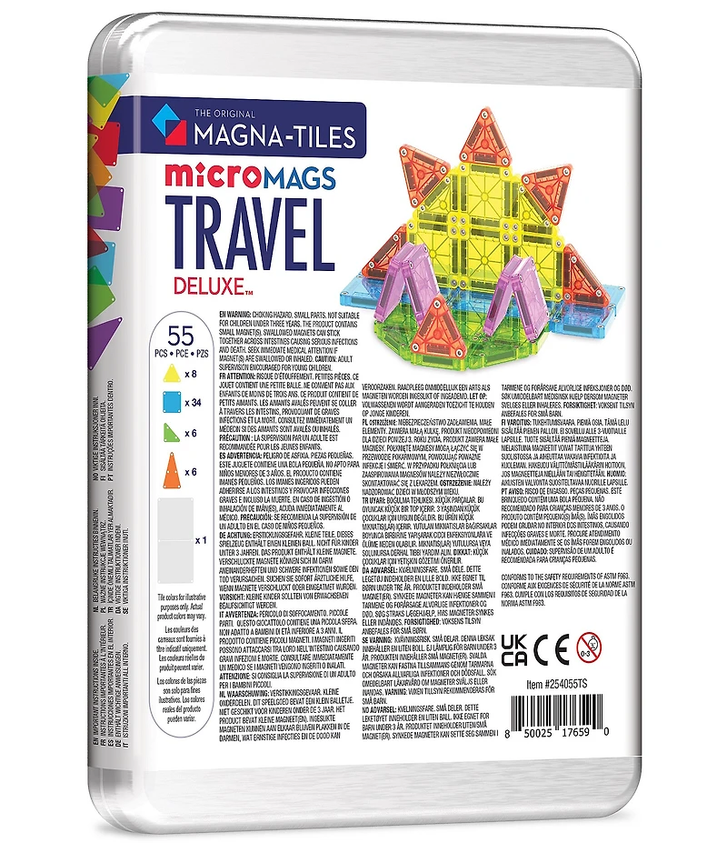 MAGNA-TILES® Travel Set Deluxe™ 55-Piece Set