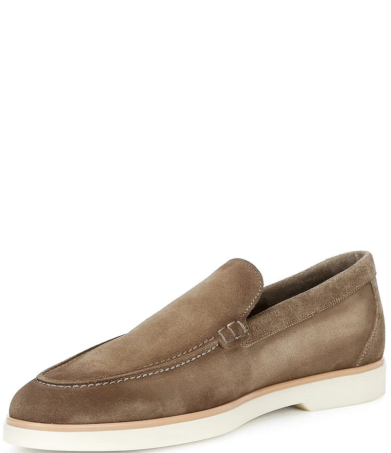 Magnanni Men's Beignet II Suede Leather Venetian Loafers