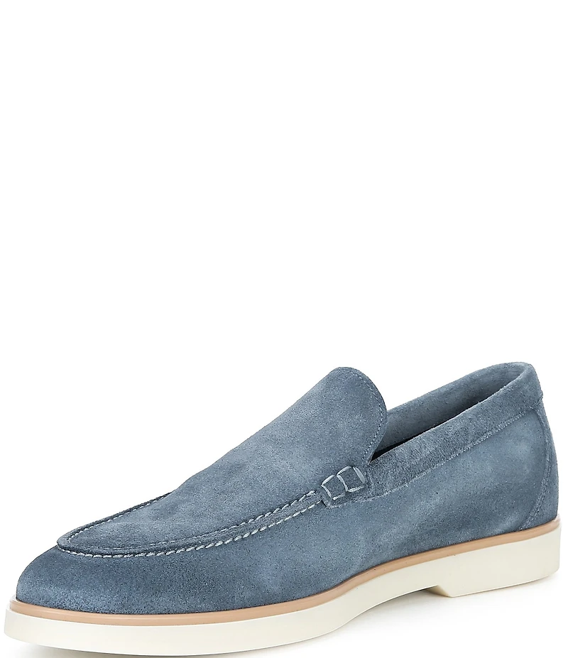 Magnanni Men's Beignet II Suede Leather Venetian Loafers