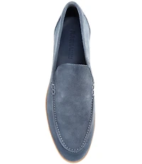 Magnanni Men's Beignet II Suede Leather Venetian Loafers