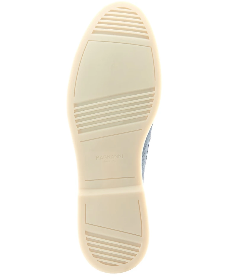 Magnanni Men's Beignet II Suede Leather Venetian Loafers