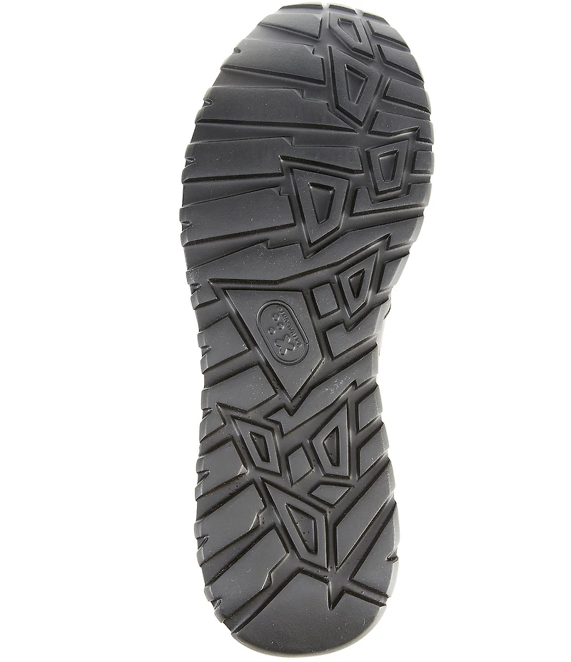 Magnanni Men's Cairo Perforated Leather and Suede Sneakers