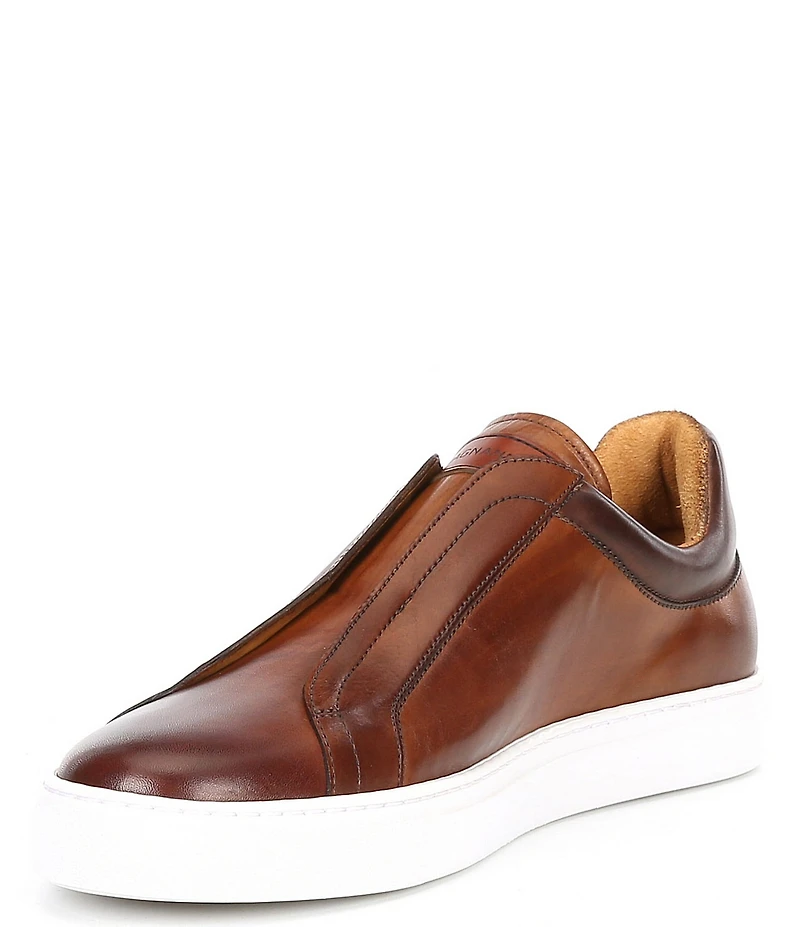 Magnanni Men's Fiore Leather Slip-On Dress Sneakers