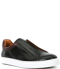 Magnanni Men's Fiore Leather Slip-On Dress Sneakers