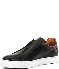 Magnanni Men's Fiore Leather Slip-On Dress Sneakers